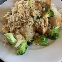 Fried rice ordered vegan  at Sa Bai Modern Thai in Phoenix