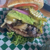Impossible Burger at Boulevard Burgers in St Pete Beach