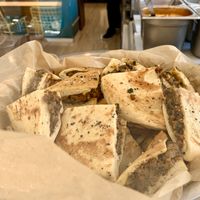 Vegan Arais at HaShuka in Tel Aviv