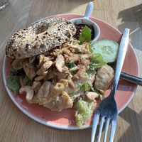 Bali bagel  at Bagels & Beans in Zaandam