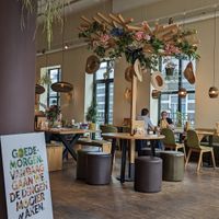Interior at Bagels & Beans in Zaandam