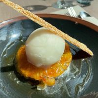 Pineapple Brûlée with Lemon Sorbet  at Darwin Brasserie - Sky Garden in London