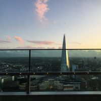 View from the bar at Darwin Brasserie - Sky Garden in London