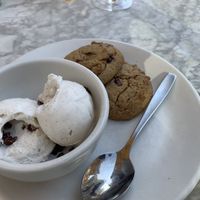 Cookies and ice cream!   at True Food Kitchen in Arlington