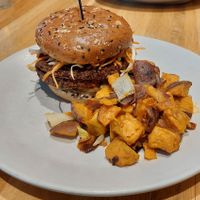 Vegan Teriyaki Burger at True Food Kitchen in Arlington