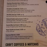 Desserts at True Food Kitchen in Arlington