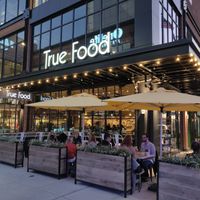 Outside at True Food Kitchen in Arlington
