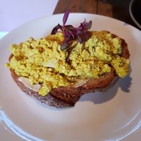 Scrabble tofu at T @ the dials in Brighton