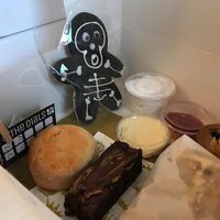Halloween themed vegan high tea takeaway at T @ the dials in Brighton
