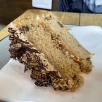 Coffee walnut cake  at T @ the dials in Brighton
