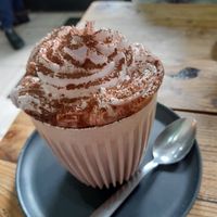 Coconut hot chocolate at T @ the dials in Brighton