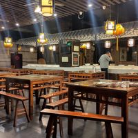 Inside at QīngXīn SùShí 清心素食 in Nanjing