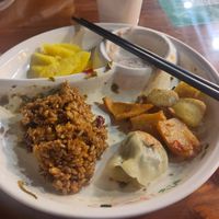 Smaller second Round at QīngXīn SùShí 清心素食 in Nanjing