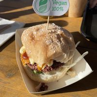 Vegan Lola Burger  at Food Crib in Amsterdam