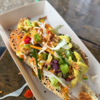 Veggie Dog at Food Crib in Amsterdam