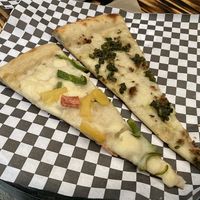 Vegan Pizza Slices at Pizza Flora in San Jose