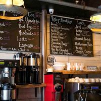 Inside is SO CUTE at HipStir Cafe in Oneida