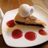 Bakewell tart at The Bear in Hungerford