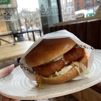 Chikn sandwich  at Veggie Grill by Next Level in Cambridge