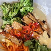 Far east bowl - little dry… (had to ask for extra sauce)  at Veggie Grill by Next Level in Cambridge