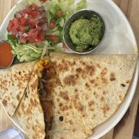 Beyond steak quesadilla  at Veggie Grill by Next Level in Cambridge
