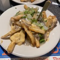 Disco fries (poutine)  at Veggie Grill by Next Level in Cambridge