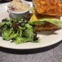 Mac n stack   at Veggie Grill by Next Level in Cambridge