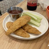 Chik’n tenders  at Veggie Grill by Next Level in Cambridge