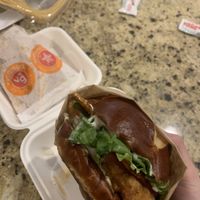 New bacon chicken ranch sandwich   at Veggie Grill by Next Level in Cambridge