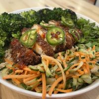 Thai chicken saladd  at Veggie Grill by Next Level in Cambridge