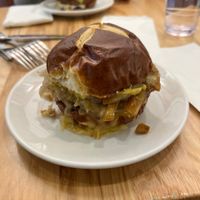 Pub cheez burger  at Veggie Grill by Next Level in Cambridge