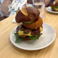 Maverick burger!  at Veggie Grill by Next Level in Cambridge
