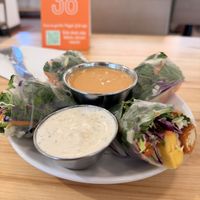Spring rolls are so fresh, delicious and unique.   at Veggie Grill by Next Level in Cambridge