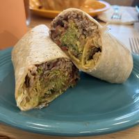 steak asada burrito  at Veggie Grill by Next Level in Cambridge