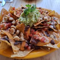 Nachos at Next Level Veggie Grill in Cambridge