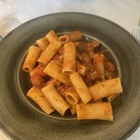 Rigatoni amatriciana   at La Campania in Arundel