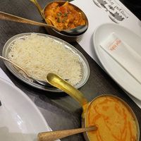 Aloo Gobi, Basmati rice & Dal Tadke Wali  at Royal India in Zagreb