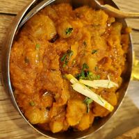 Pindi  channa masala (chickpee) at Royal India in Zagreb