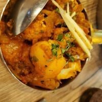 Aloo gobi at Royal India in Zagreb