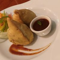 Vegetarian Samosa at Royal India in Zagreb