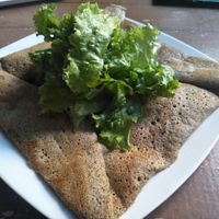 Vegan galette at French Creperie and Bar in Kathmandu