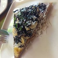 Half sweet bickwheat crepes with co-conduttore, banana and black chocolate at French Creperie and Bar in Kathmandu