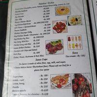  at French Creperie and Bar in Kathmandu