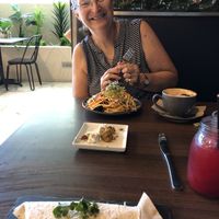 Wrap and nachos.  at Zen Den in Mooloolaba