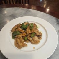 Beef tenderloin with hot green pepper at GōngDé Lín - Godly - Huanghe Rd in Shanghai