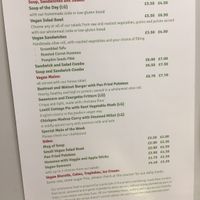 Current menu at Simple Goodness in Penrith
