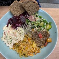 Salad bowl at Simple Goodness in Penrith