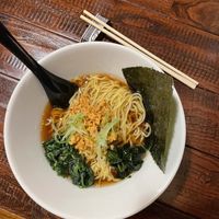 Vegan shoyu ramen  at Fukutora in Yamanochi