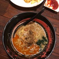 Vegan Tantanmen, おいしそうですね！  at Fukutora in Yamanochi