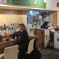 Counter seats at Fukutora in Yamanochi